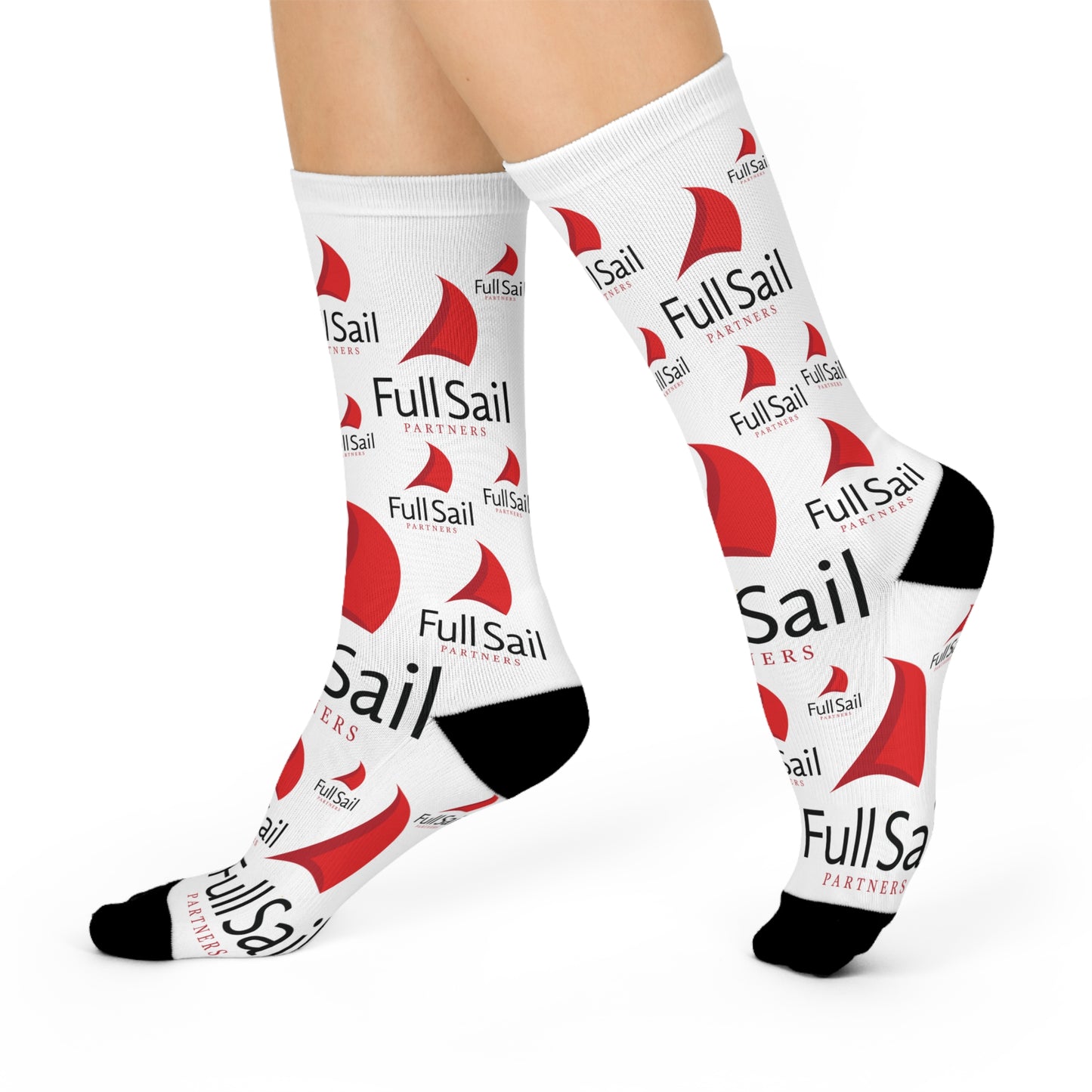 Full Sail Partners Logo Cushioned Crew Socks