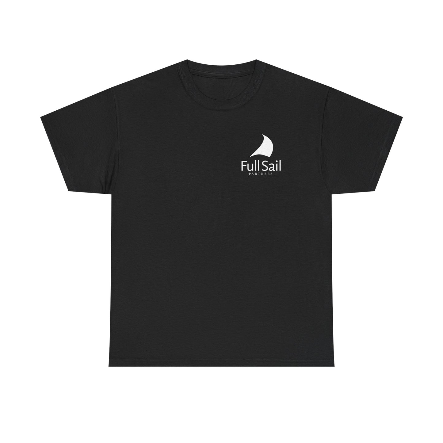 Alt. Full Sail Partners logo (red, black, dark heather, charcoal) - Unisex Heavy Cotton Tee