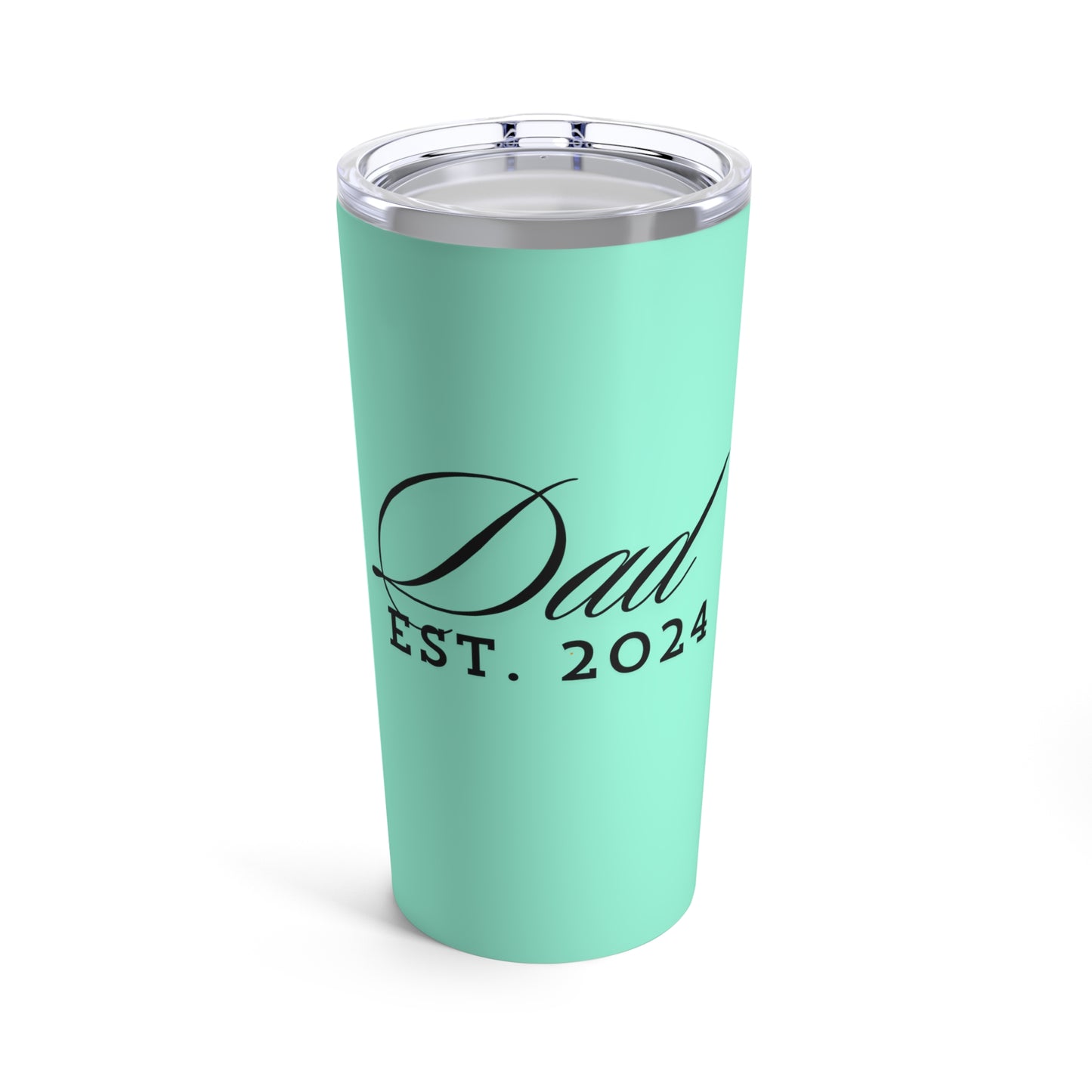 Dad Est. 2024 (mint) - Tumbler 20oz