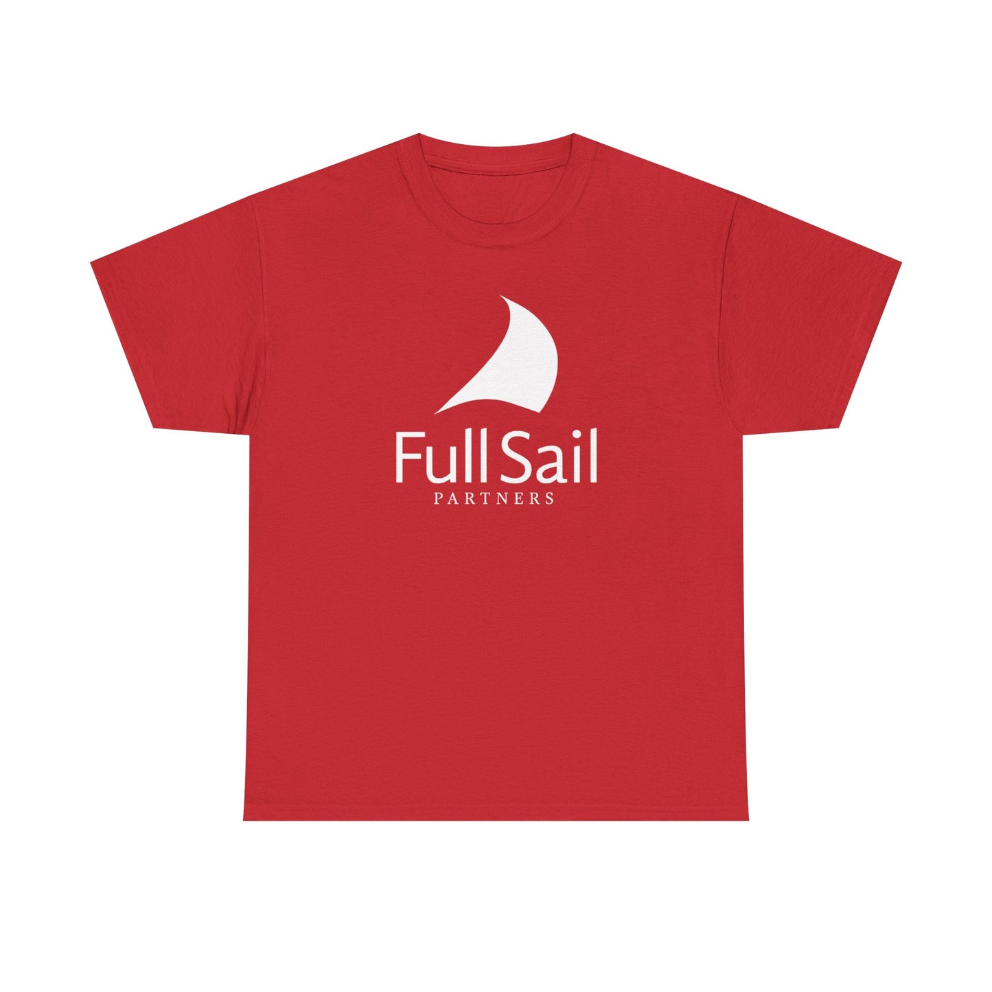 Full Sail Partners logo (red, black, dark heather, charcoal) - Unisex Heavy Cotton Tee