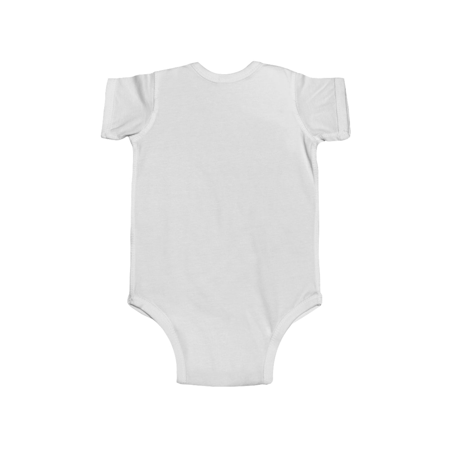 Infant Fine Jersey Bodysuit with Full Sail Partners Logo (white, heather)