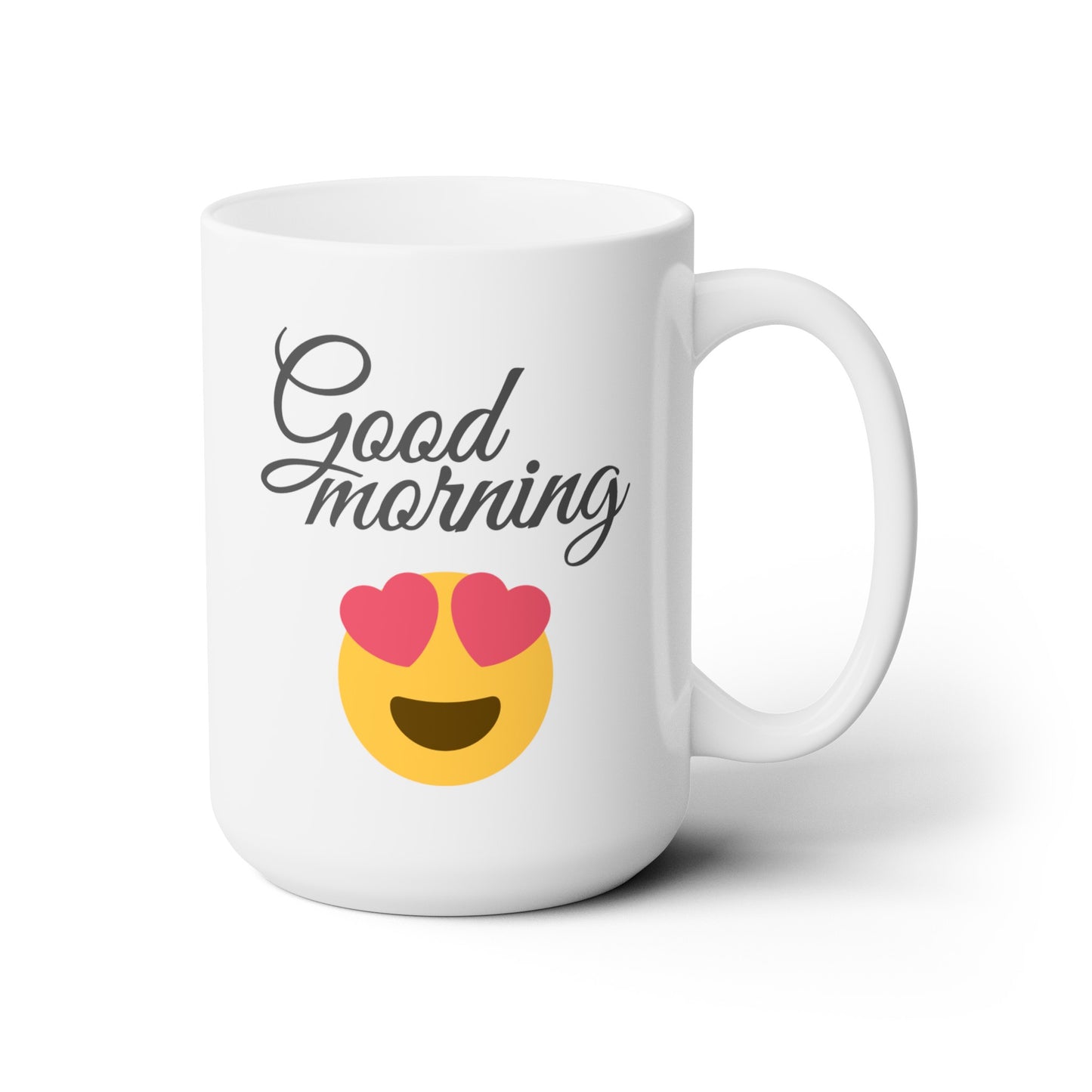 Good Morning... Smiley Face (1) - Ceramic Mug 15oz