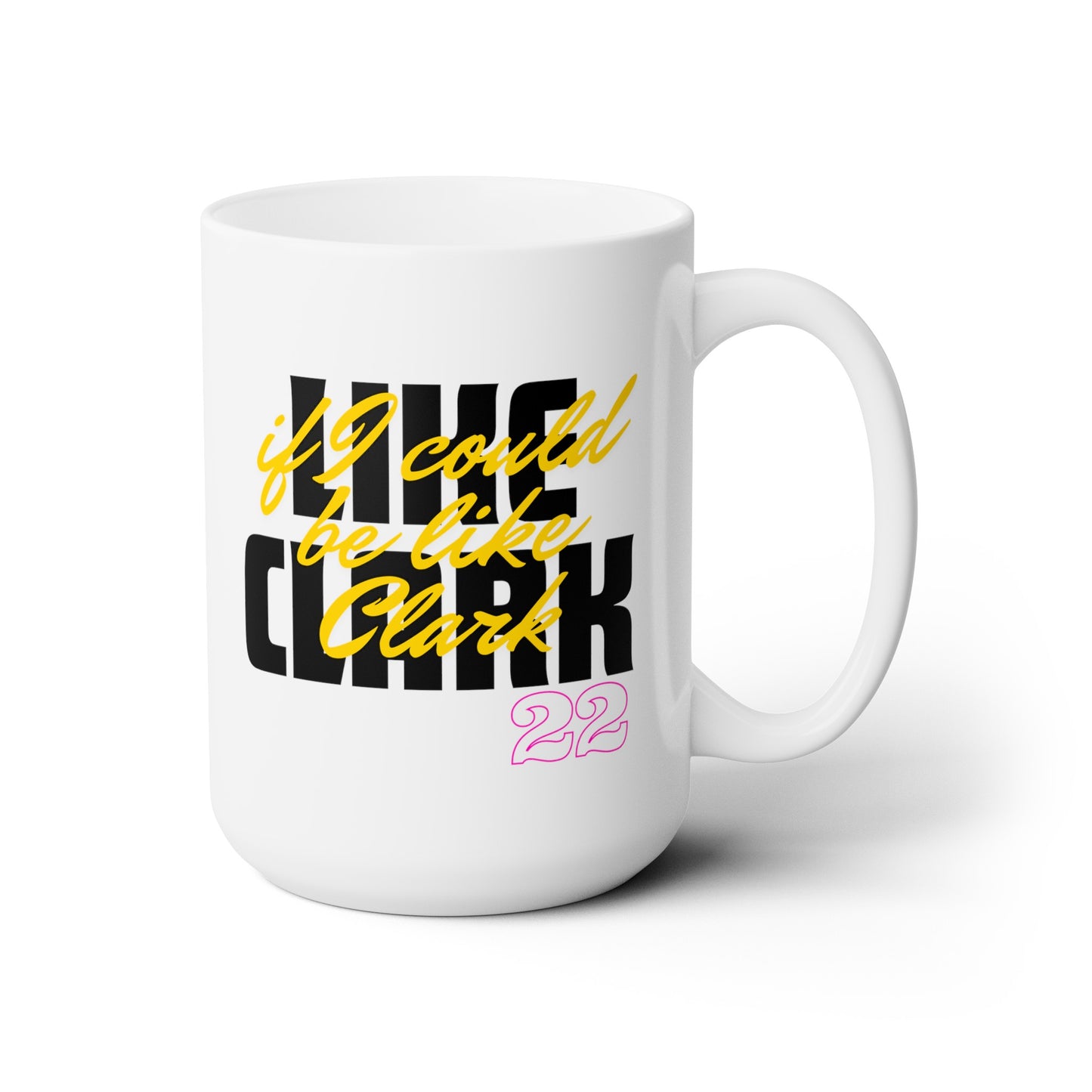 LIKE CLARK, if I could be like Clark 22 (black) - Ceramic Mug 15oz