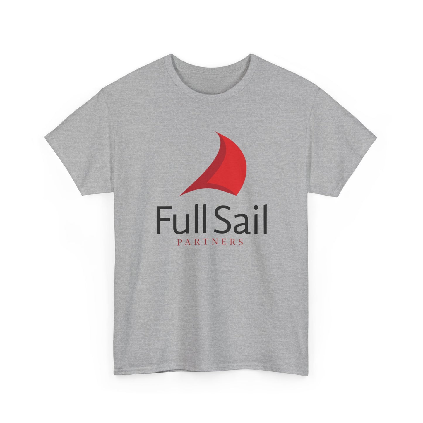 Full Sail Partners logo (white, ash, ice grey, sport grey, charcoal) - Unisex Heavy Cotton Tee