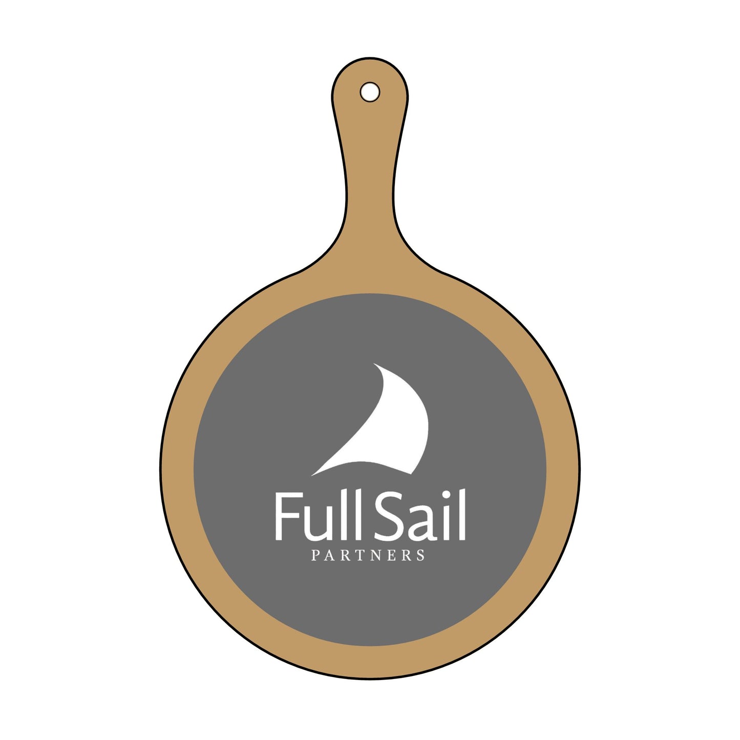 Charcuterie Board (Engraving) - Full Sail Partners logo