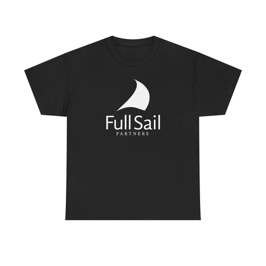 Full Sail Partners logo (red, black, dark heather, charcoal) - Unisex Heavy Cotton Tee