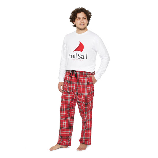 Full Sail Partners Logo - Men's Long Sleeve Pajama Set