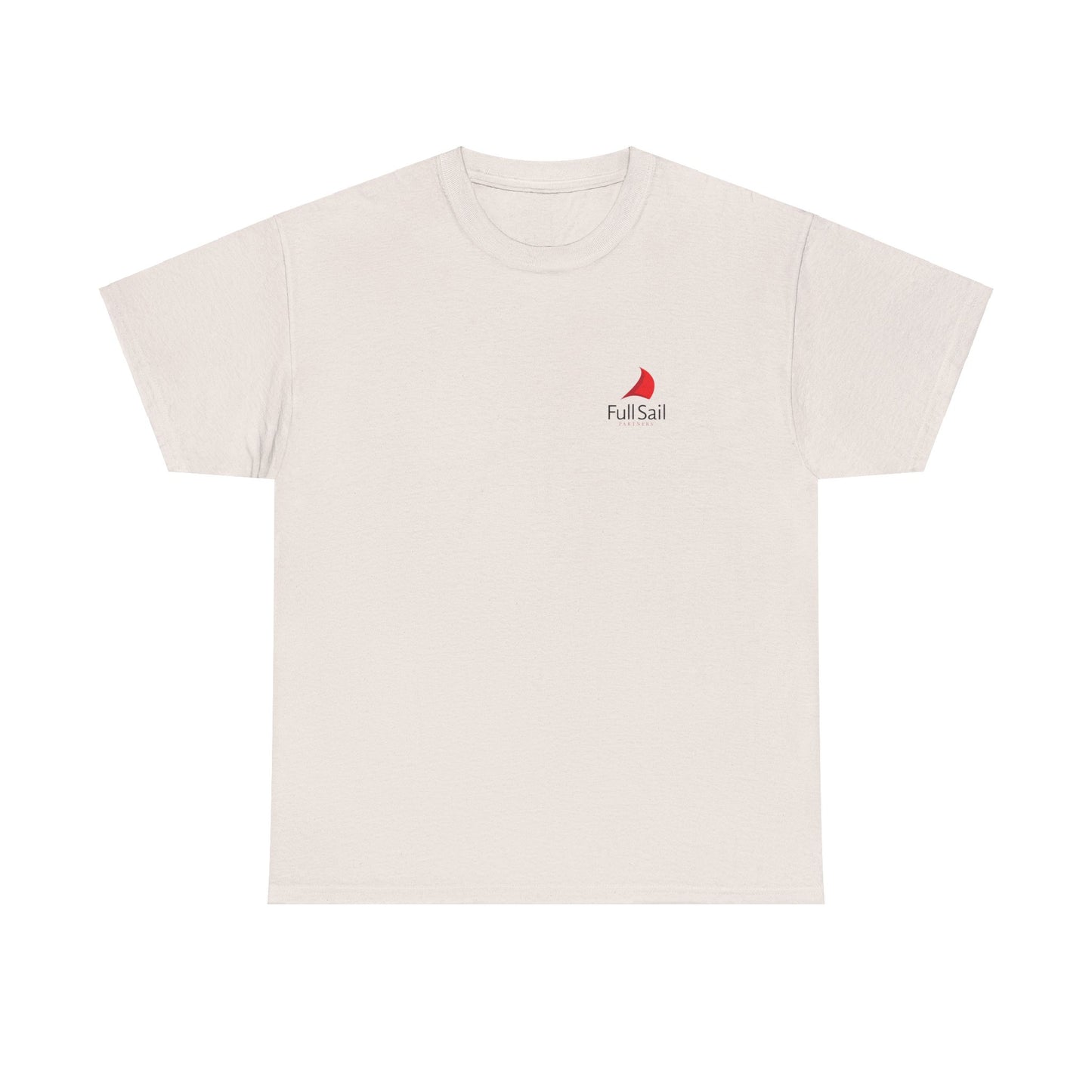 Full Sail Partners logo (white, ash, ice grey, sport grey) - Unisex Heavy Cotton Tee