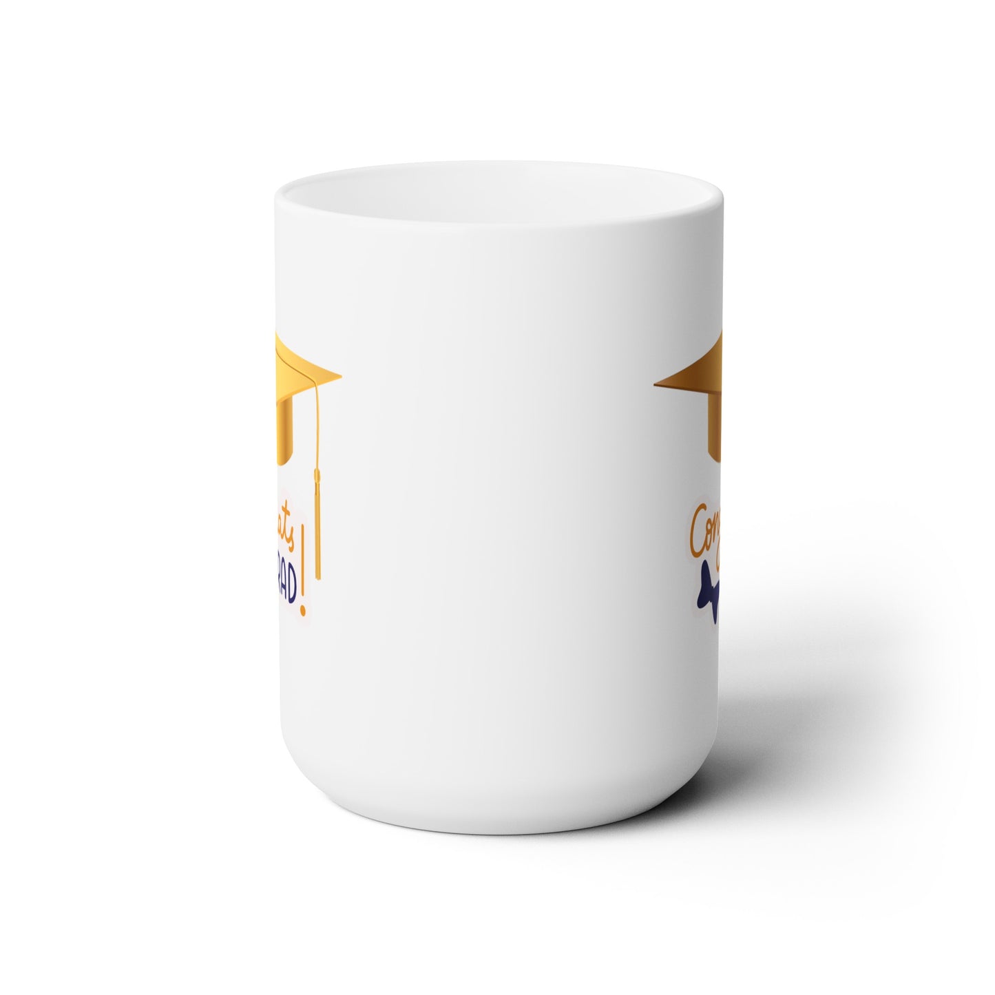 Congrats Graduate! (Gold) - Ceramic Mug 15oz