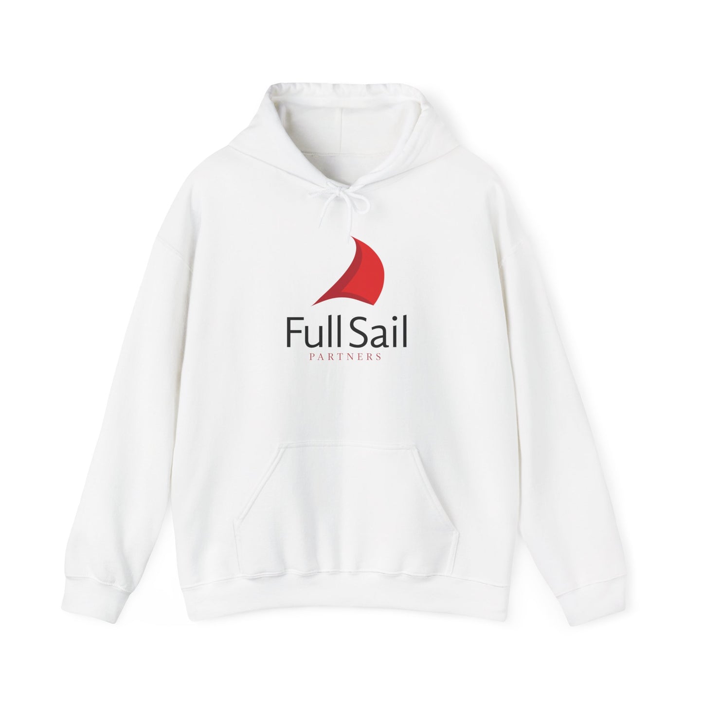 Full Sail Partners Logo - Unisex Heavy Blend™ Hooded Sweatshirt (white, grey)