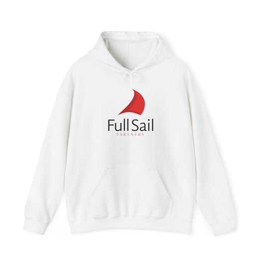 Full Sail Partners Logo - Unisex Heavy Blend™ Hooded Sweatshirt (white, grey)