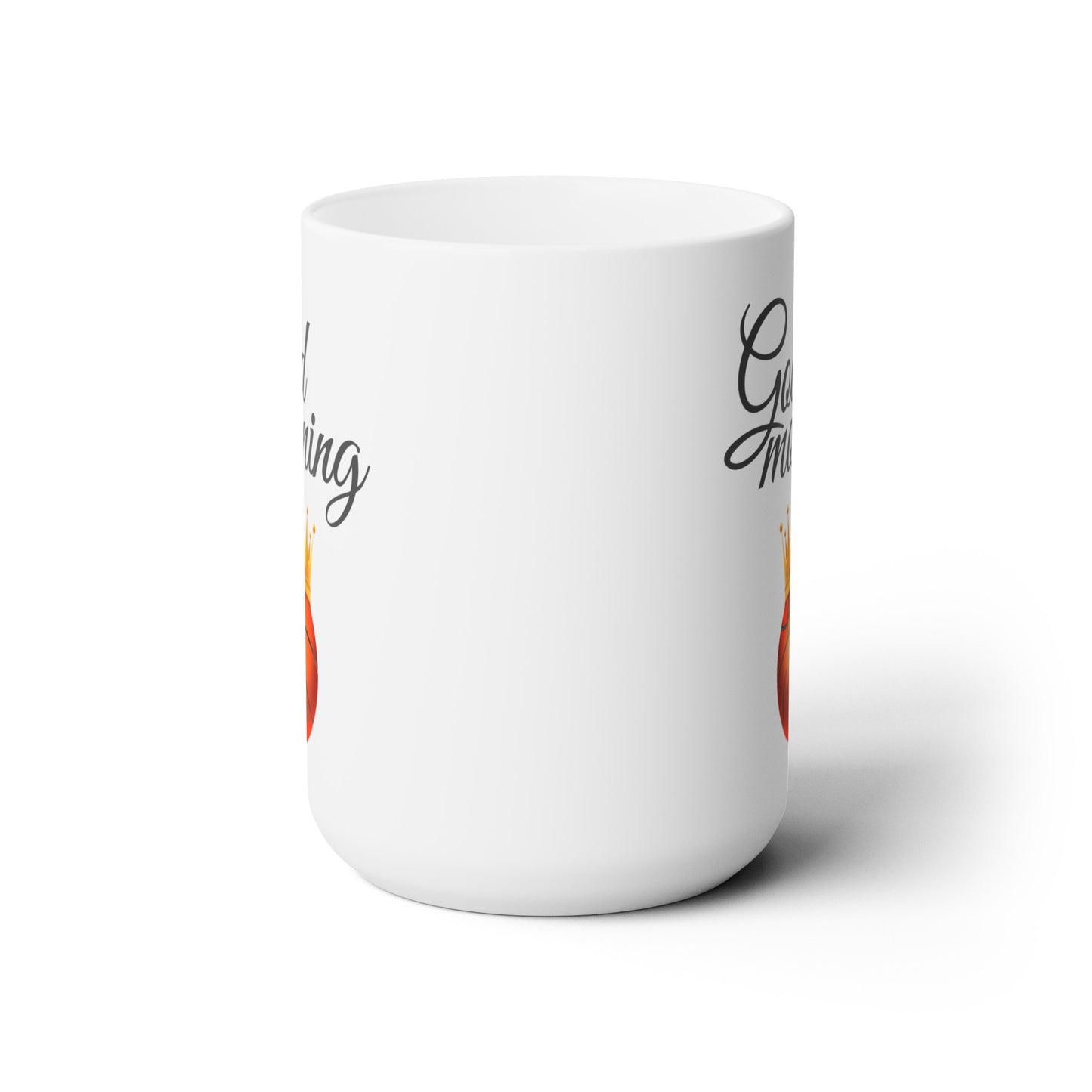Good Morning... Basketball (1) - Ceramic Mug 15oz