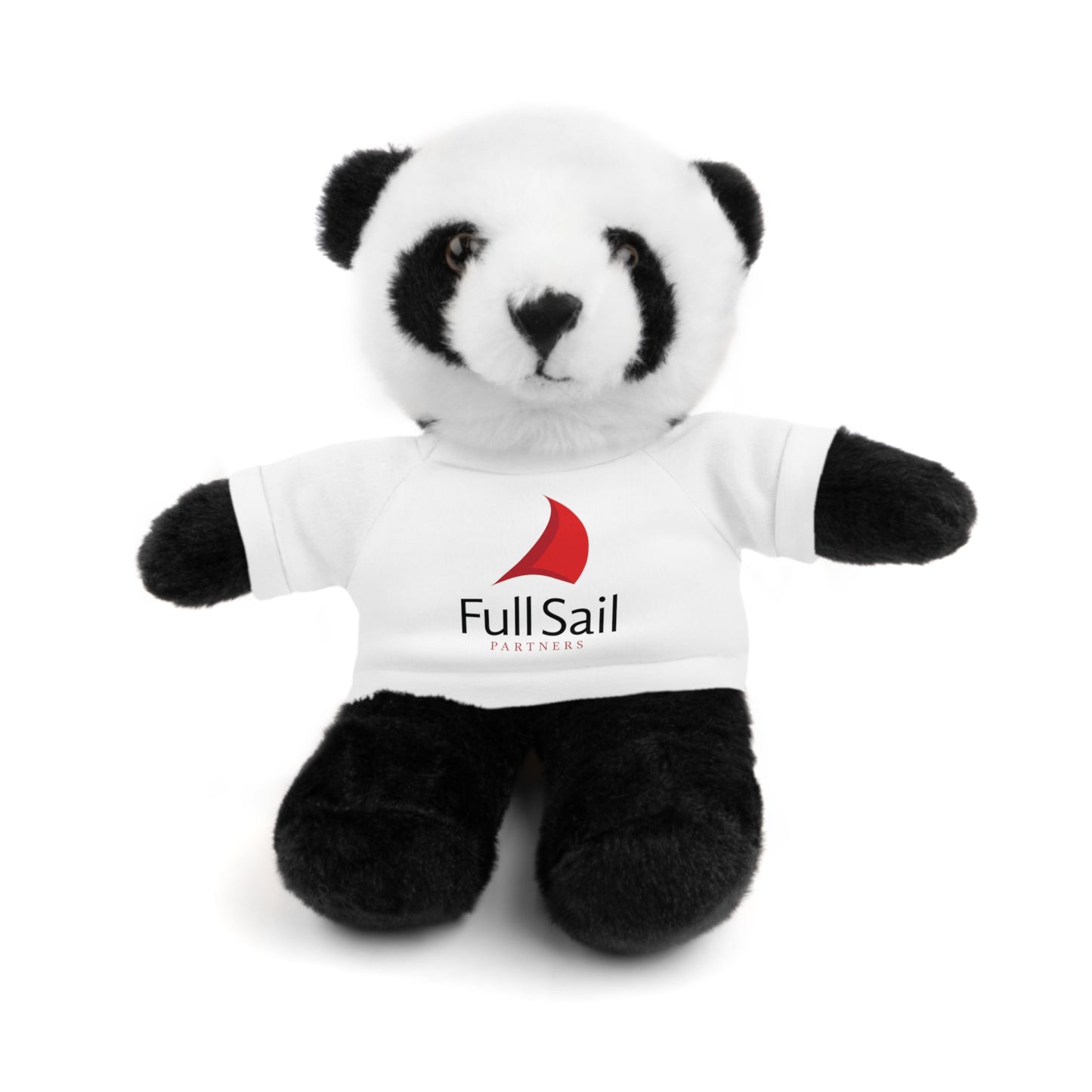 Stuffed Animals with Full Sail Partners Logo Tee (Lion, Bear, Bunny, Jaguar, Panda and Sheep)