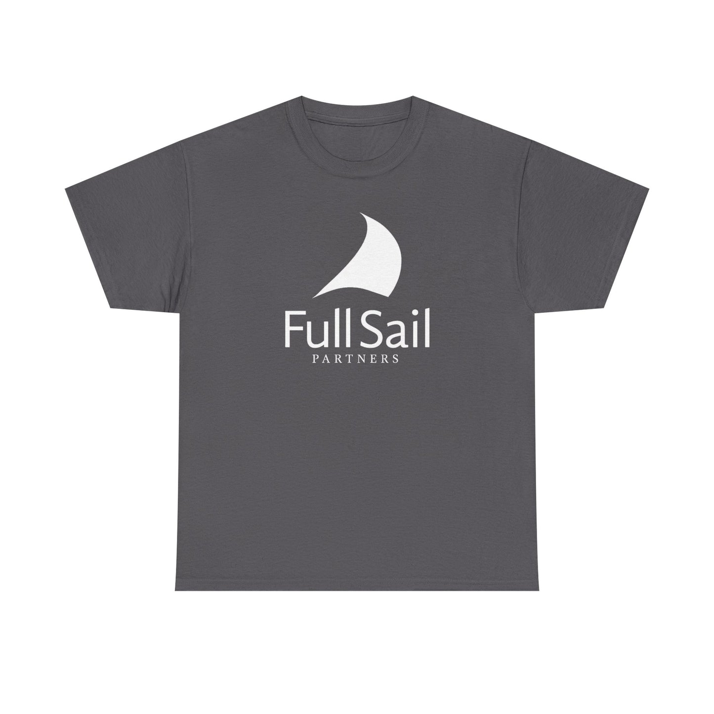 Full Sail Partners logo (red, black, dark heather, charcoal) - Unisex Heavy Cotton Tee