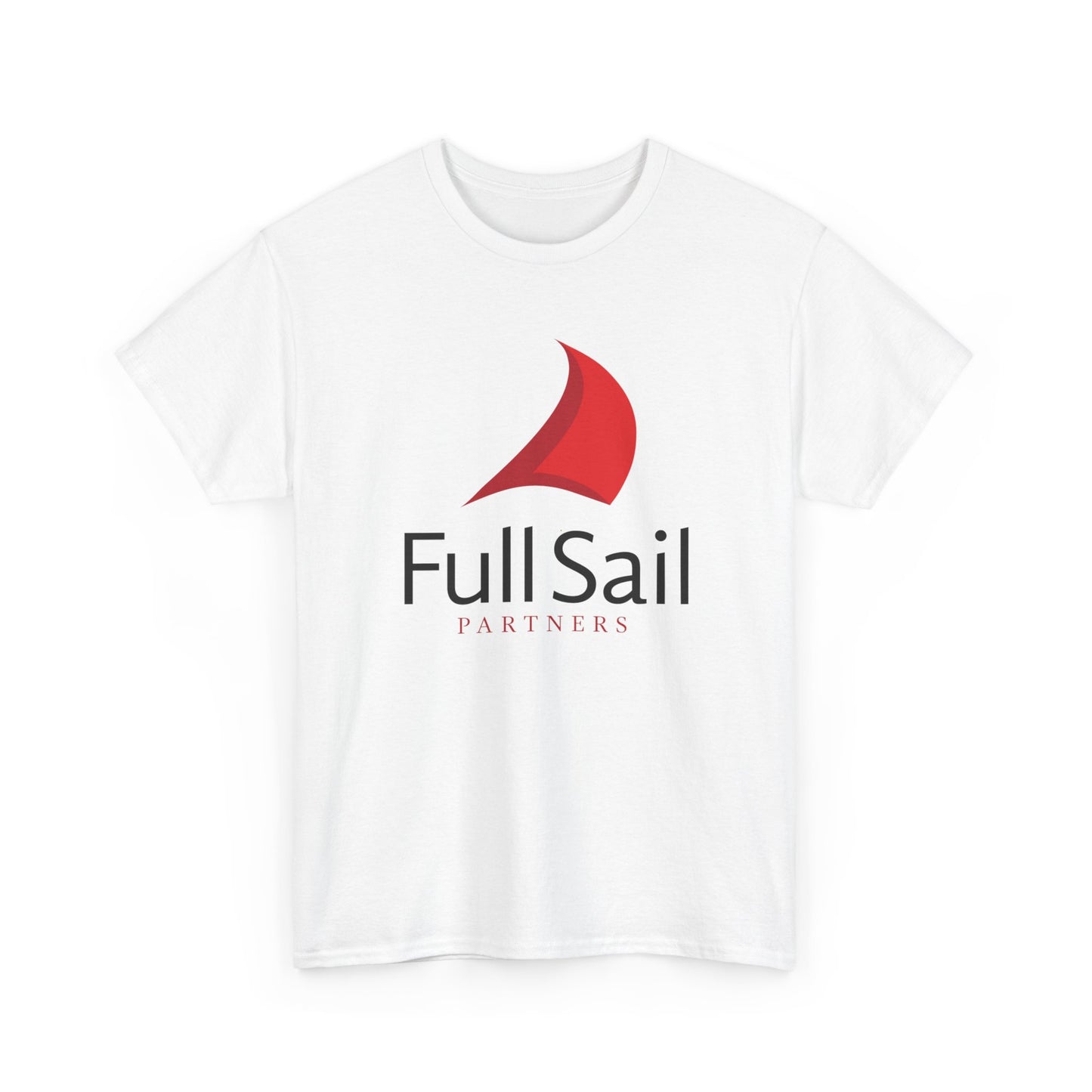 Full Sail Partners logo (white, ash, ice grey, sport grey, charcoal) - Unisex Heavy Cotton Tee